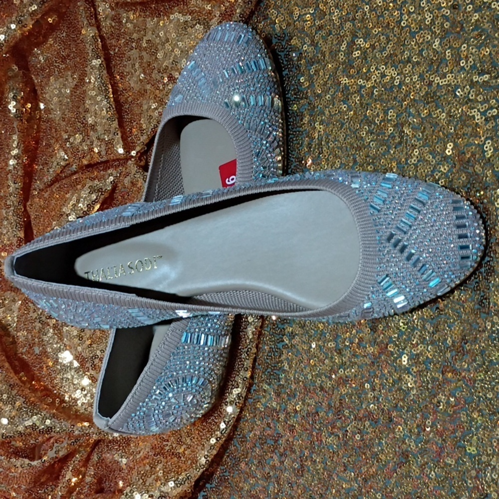 Thalia Sodi Sparkling Flats